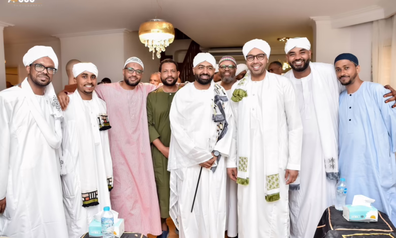 شاهد بالصور.. مراسم عقد قران المذيع أحمد العربي والصحفية لينا يعقوب في أجواء سودانية جميلة بالقاهرة 1 561822474 122265654572211691 1092757124886907550 n