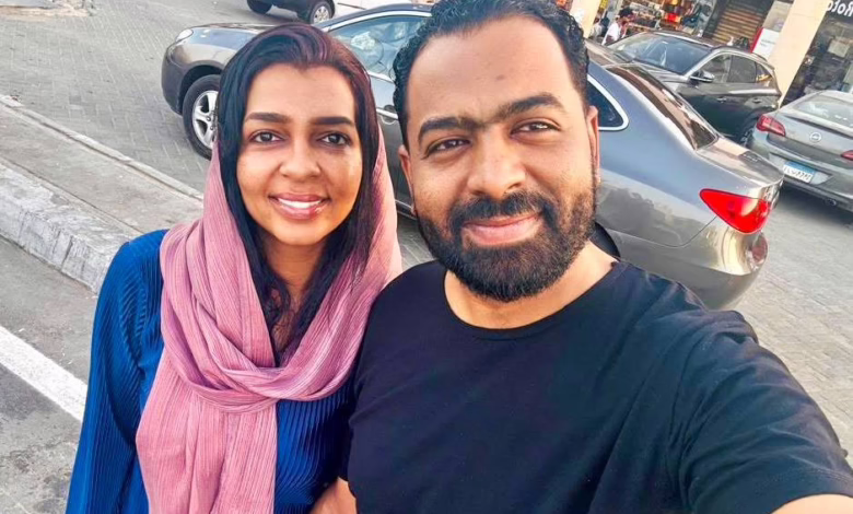 شاهد بالصور.. عرسان الموسم "أحمد ولينا" يعودان لإكتساح السوشيال ميديا بلقطات من شهر العسل 1 571199330 840883545143468 8872506084088898085 n