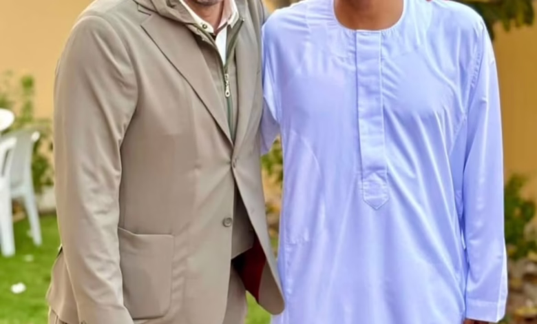 شاهد بالصور.. "سيدا" و"أمير القلوب" يخطفان الأضواء على مواقع التواصل السودانية والمصرية بلقطة جميلة والجمهور: (أفضل من أنجبتهم الكرة العربية) 1 577848955 3290375277782264 5149388020992509542 n