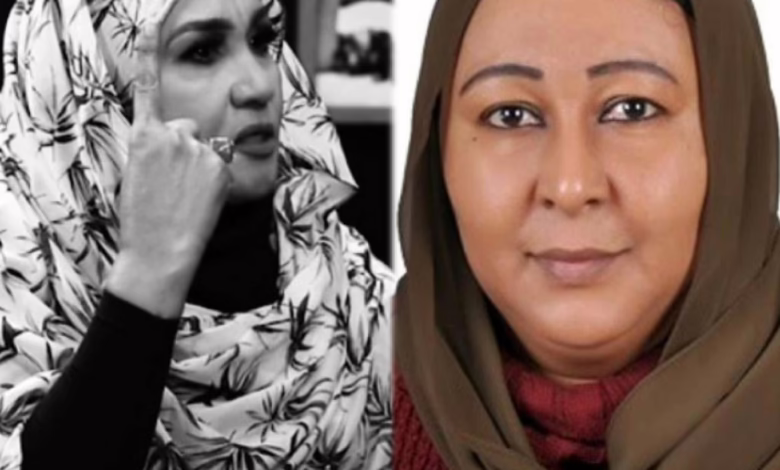 الصحفية أم وضاح ترد على الناشطة والكاتبة رشا عوض وتصفها بــ"الست رشوة" غفيرة باب الإمام.. اقسم بمن رفع السماء بلا عمد سأصيبك بجلطة 1 3c352b1e 08a9 473e b928 01df6f4238a7