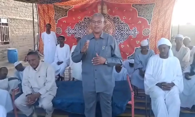 نائب والي نهر النيل يؤدي واجب العزاء لأسرة الشهيد معاوية باشري 1 1770014380861