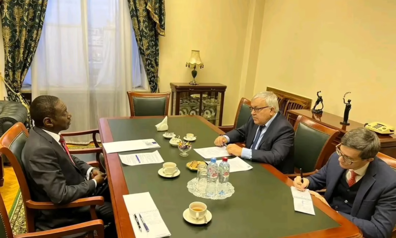 السودان يُحيط نائب وزير الخارجية الروسي بتطورات الأوضاع ومبادرة السلام 1 1770118836292