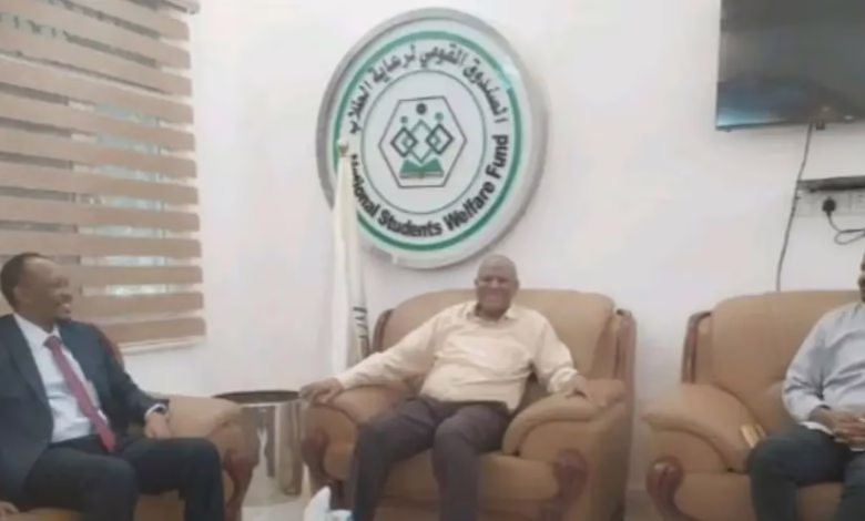 صندوق رعاية الطلاب وجامعة الضعين يبحثان تعزيز خدمات الطلاب 1 1771509512601