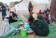 منظمة الدعوة الإسلامية تواصل تنفيذ برنامج الإفطار للنازحين 39 1772117966990