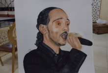 محمود عبد العزيز لوحة