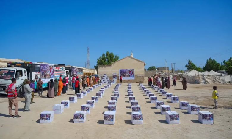 الهلال الأحمر القطري يوزع 11 ألف سلة غذائية في السودان ضمن حملة إفطار صائم 1 1773059999727
