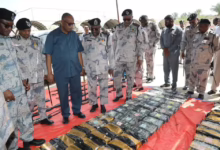 ضبط 238 كجم من "الآيس" وأسلحة بجانب نحاس بولاية البحر الاحمر 32 1773574273152