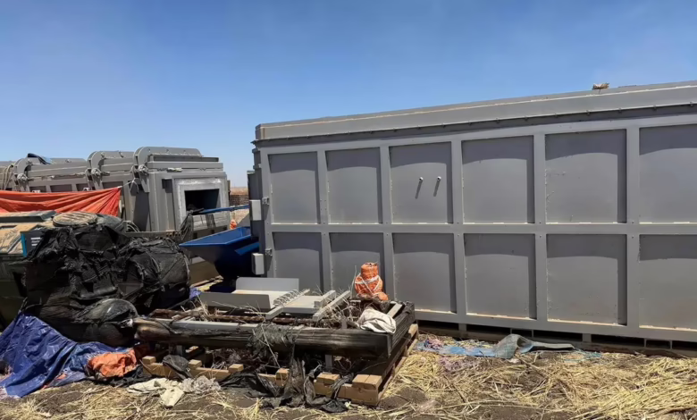 ولاية القضارف تستقبل المعدات الخاصة بالمحرقة الطبية الحديثة 1 1773582375423