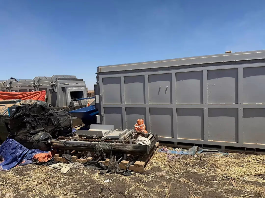 ولاية القضارف تستقبل المعدات الخاصة بالمحرقة الطبية الحديثة 10 1773582375423