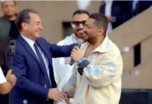 تامر حسني يشيد بالسفير الفرنسى بعد وصلة رقص عفوية: نورت الحفلة 25 202603301256125612 363