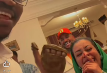 شاهد بالصور والفيديو.. الفنانة إيمان الشريف تضع "الحنة" لناشط معروف والأخير يسخر منها: (عملت لي أصبعي زي الطربوش) 11 69d2bf6f ec6e 4ce1 9db6 94f125026320