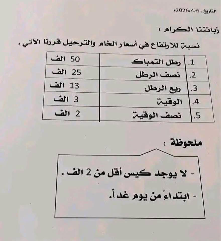 شاهد بالصورة.. ارتفاع جنوني في أسعار "التمباك" بالسودان وساخرون: (السبب إغلاق مضيق هرمز وتأثيره سيكون عالمياً) 4 667371699 4106225026334753 6534149665531667654 n
