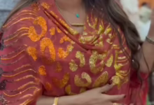 شاهد بالفيديو.. الفنانة عوضية عذاب تدخل في وصلة رقص مثيرة بــ"طربوش" الظار والجمهور يتهمها بتقليد هدى عربي 10 عوضية عذاب جديد