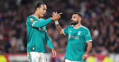 بشكتاش التركى يخطط لجمع فان دايك مع محمد صلاح بعد فترة ليفربول 2 202510260829132913