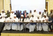 مكونات مجتمع ولاية سنار توقع ميثاق الصلح والتعايش السلمي بالخرطوم 21 FB IMG 1783180610631
