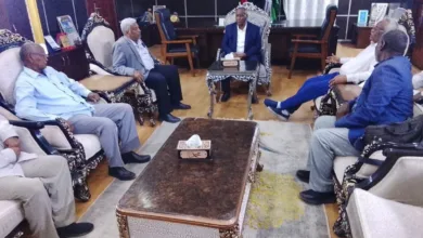 والي الجزيرة يلتقي وفد الهيئة السودانية للبث الإذاعي والتلفزيوني 3 FB IMG 1783947058902