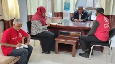 وزير الصحة المفوض بالجزيرة يلتقي المدير القطري لمنظمة رعاية الطفولة 5 FB IMG 1784032197136