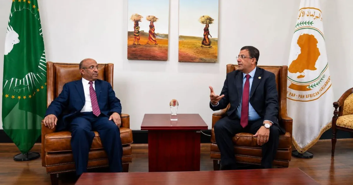 السودان يؤكد دعمه لرئاسة البرلمان الأفريقي ويدعو لمساندة جهوده لتحقيق السلام 3 FB IMG 1784631729470