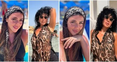 رانيا يوسف وسارة سلامة يشعلان السوشيال ميديا بصور على البحر 17 20260812033003303 364