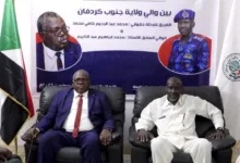 والي جنوب كردفان الجديد يتسلم مهامه رسمياً وإجراء مراسم التسليم والتسلم 24 FB IMG 1786017968875