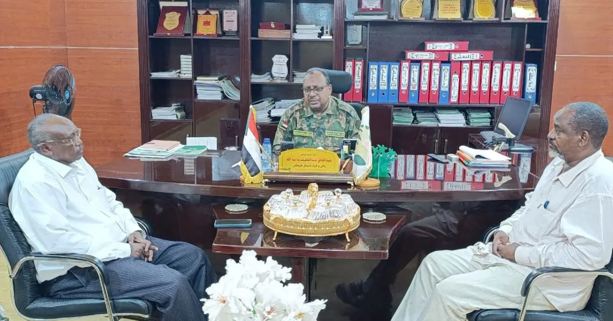 والي شمال كردفان يستقبل وفد المؤسسة السودانية لقدامى المحاربين 2 FB IMG 1787128644064