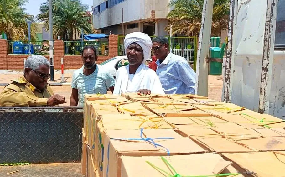 محلية الخرطوم تستقبل الدفعة الثانية من قوافل تجار السوق المحلي لدعم مواطني شمال كردفان 3 FB IMG 1788014590718