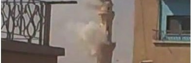 صورة لمسجد دمرته الدبابات السورية 10-8-2011 26 1728