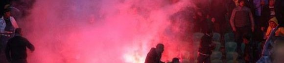 احداث الشغب عقب مباراة الأهلي والمصري في بورسعيد 1/2/2012 10 2177