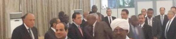 مؤتمر صحفي مشترك البشير و السيسى الخرطوم 27يونيو2014 26 4580