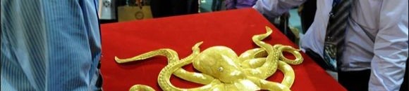 نموذج بالذهب الخالص للاخطبوط الالماني الشهير بول" صنعته شركة هندية قيمته 133 الف دولار 26 489